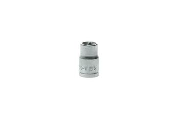 Teng 3/8" Dr Torx Socket E12 M380712 Satin Finish For A Better Grip When Handling The Socket
Ball Bearing Recess On The Female End To Grip The Ratchet
Designed For Use With Protruding Tx Head Screws
Supplied With A Metal Socket Clip For Use With A Socket Rail