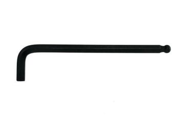 Teng 3/8" Long Arm Ball-Point Hex Key 310112BL Ball Point End On The Long Key End Giving Access At Angles Of Up To 25°
Ideal For Use In Confined Spaces
Regular Hex End On The Short Arm Giving The Ability To Apply Higher Torque
Manufactured In Chrome Vanadium Steel With A Black Phosphate Finish