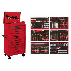 Teng 338 Pc Mm / Af Eva Tool Kit 8 Series TCM338EVAN 153 Sockets & Accessories
Sockets: Std 4-24Mm, 3/16" To 1-1/4". Deep 4-19Mm, 3/16" To 3/4"
13 Pce Ext Set
2 Torque Wrenches 3/8" & 1/2" Dr
37 Pce Combo Spanner Set: 5.5-32Mm, 5/16" To 1-1/4"
5 Pce Plier Set
16 Pce S/Driver Set
3 Iq Shifters & 1 Extra Wide Opening Shifter
Metric & Af Hex Keys,
Tx 6-40 Keys, Folding Set (Hex, Tx, Blade, Ph & Pz)
T-Handle Hex Keys
Tx/Tpx/Hex
Pry Bar & Tyre Lever Set