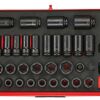 Teng 33 Pc Eva Impact Socket Set 3/4" Dr TTEISK33 Extension Bars And Adaptors Included
Din Standard Design For Use With A Retaining Pin And Ring
Chrome Molybdenum For Use With Power Tools
Designed To Fit Exactly In The Larger Tengtools Tool Box Drawers
Can Be Used As A Set On It'S Own Or As Part Of The Tengtools "Get Organised" System
Retaining Rings And Pins Included