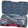 Teng 34 Pc 1/2" Dr Socket Set T1234 12 Point Bi-Hexagon Sockets For Easier Alignment To The Fastening
Chrome Vanadium Satin Finish Sockets
Hard Wearing Case With Distinctive Branding
Tools Clearly Laid Out To Easily Identify Which Tool Belongs Where
Designed And Manufactured To Din And Iso Standards