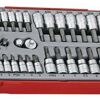 Teng 35 Pc 1/4" & 3/8" Dr Bits Socket Set Tc-Tray TTBS35 Includes All The Most Commonly Used Screwdriver, Hex And Tx Bits
Chrome Vanadium Satin Finish Sockets