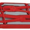 Teng 3 Pc Hose Clamp Pliers Set Tc-Tray TTHC03 Range Of Sizes Giving A Capacity Of 6 To 57Mm (¼" To 2 ¼")
Specially Designed Jaws Prevent Internal Hoses From Damage When Clamping
Lightweight And Easy To Use
Non Conductive