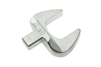 Teng 40Mm Open End Insert Tool 14 X 18Mm 690640 14 X 18Mm Rectangular Fitting
For Use With Quick Change Open End Torque Wrenches
Ideal For Use In Confined Spaces
Easy To Change
Satin Finish Chrome Vanadium Steel