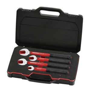 Teng 4 Pc Aircon Preset Torque Wrenches ACD01 Ideal For Air Conditioning Engineers
Set Of 4 Pre-Set Open Jaw Torque Spanners
Accurate To +/- 4% And Conforms To Iso6789 For Assured Accuracy
Individually Tested And Certified At The Time Of Manufacturer
Supplied In A Handy Carrying Case