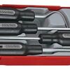 Teng 4 Pc Sraper Remover Set Tc-Tray TTSR04 Includes A Gasket Scraper, An Awl And Two Hook Tools
Ideal For Cleaning, Scraping And Removing Unwanted Residue