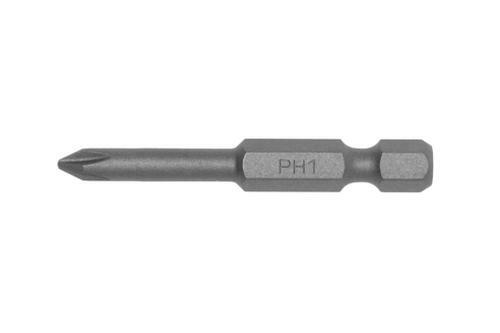 Teng 50Mm 1/4"Hex No.1 Phillips Bit 3 Pc PH5000103 For Use With 1/4" Hex Drive Bit Holders And Accessories
Designed For Use With Phillips Type Screws And Fastenings
Designed And Manufactured To Din Iso 2351-2 & Din Iso 1173