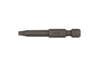 Teng 50Mm 1/4" Hex 0.8 X 5.5 Flat Bit 3 Pc FL5008B03 For Use With 1/4" Hex Drive Bit Holders And Accessories
Designed For Use With Slotted Type Screws And Fastenings
Designed And Manufactured To Din Iso 1173 & Din Iso 2351-1