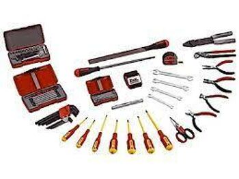 Teng 69 Pc Electronic Tool Set With Tc540 TC069D Tool Sets For Electricians Containing 69 Pieces. Supplied In Tool Boxes (Tcp445, Tcp445C And Tc540), Backpack (Tcsb) Or Tool Bags (Tcsb16 And Tcsb20).

620607 Open End Spanner 6 X 7Mm
620809 Open End Spanner 8 X 9Mm
621011 Open End Spanner 10 X 11Mm
621213 Open End Spanner 12 X 13Mm
T1423 23 Piece 1/4″ Socket Set
Mdv822 Insulated Screwdriver 3 X 100Mm
Mdv824 Insulated Screwdriver 4 X 100Mm
Mdv826 Insulated Screwdriver 5.5 X 125Mm
Mdv840 Insulated Screwdriver Ph0 X 60Mm
Mdv842 Insulated Screwdriver Ph1 X 80Mm
Mdv860 Insulated Screwdriver Pz0 X 60Mm
Mdv862 Insulated Screwdriver Pz2 X 80Mm
Tm708 8 Piece Mini Screwdriver Set
1479Mm 9 Piece Six Point Socket Set
Mb481-7 7″ Water Pump Pliers
497 5 1/2″ Electricians Shears
Mbm441 4 1/2″ Mini Side Cutters
Mbm464 5″ Mini Flat Nose Pliers With Side Cutter
Mbm461 5″ Mini Flat Nose Pliers
Mbm449 4 1/2″ Mini End Cutters
Cp51 9″ Cable Lug Pliers
Flft10 10″ Flat File
Flrd10 10″ Round File
Mt03Mm 3Mt Measuring Tape
Tm149 4 Piece “O” Ring Hook Kit
584 Led Torch With Clip
583M 34Cm Magnetic Bracelet