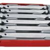 Teng 6 Pc D-Flex Wrench Set 8-19Mm Tc-Tray TT6506 Swivel End Wrenches For Fast Pre-Tightening And Loosening
Angle At 90° For Added Torque When Applying The Final Tightening
Extra Torque For Loosening Stubborn Fastenings
Chrome Vanadium Satin Finish
Designed And Manufactured To Din Standard