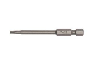Teng 70Mm 1/4"Hex Torx Bit Tx 15 2 Pc TX7001502 For Use With 1/4" Hex Drive Bit Holders And Accessories
Designed For Use With Fastenings With An Internal Tx Type Hole
Designed And Manufactured To Din Iso 1173