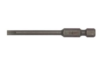 Teng 70Mm 1/4" Hex 0.8 X 4.0 Flat Bit 2 Pc FL7008A02 For Use With 1/4" Hex Drive Bit Holders And Accessories
Designed For Use With Slotted Type Screws And Fastenings
Designed And Manufactured To Din Iso 1173 & Din Iso 2351-1