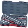 Teng 72 Pc 1/2" Dr Socket Set T1272 12 Point Bi-Hexagon Sockets For Easier Alignment To The Fastening
Chrome Vanadium Satin Finish Sockets
Hard Wearing Case With Distinctive Branding
Tools Clearly Laid Out To Easily Identify Which Tool Belongs Where
Designed And Manufactured To Din And Iso Standards