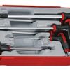 Teng 7 Pc Hex T-Handle Set 2.5-8Mm Tc-Tray TTHEX7 Regular Hex End On The Short And Long Arms Gives The Ability To Apply Higher Torque
Removable Lid And Dove Tail Joints