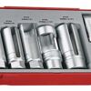 Teng 7 Pc Specialist Sockets Set Tc-Tray TTSS07 All The Most Commonly Used Specialist Automotive Sockets In One Handy Set
Includes Sockets For Removing And Installing Injectors, Oil Sender And Vacuum Switches As Well As Various Oxygen Sensors