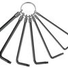 Teng 7 Pc Torx Key Set On Ring 1487 Chrome Vanadium Steel With A Matt Finish
Each Key Can Be Removed By Simply Unscrewing From It'S Individual Holder
Supplied On A Ring To Keep The Keys Together