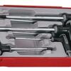 Teng 7 Pc Torx T-Handle Torx/Tpx 10-40 Tc-Tray TTTX7 Tpx Type On The Long Key End For Tamper Proof Tx Fastenings
Regular Tx End On The Short Arm Giving The Ability To Apply Higher Torque
Removable Lid And Dove Tail Joints