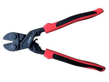 Teng 8" Mini Bolt Cutter - Tpr Handle  BC408T Chrome Molybdenum Alloy Steel
80° Cutting Edge Angle
Induction Hardened Cutting Edges (Hrc58) For Increased Cutting Capacity
Return Spring For Easier Operation
Locking Function For Safe And Secure Storage
Tpr Grip For A More Secure And Comfortable Grip