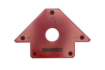 Teng 90Mm Magnetic Holder MH90 Ideal For Holding Sheet Metal, Pipes And Tubes When Welding
Use To Hold The Pieces Prior To And During Welding
Holds The Material At 45° Or 90° To Ensure An Exact Angle
Can Be Used On Flat Or Round Surfaces Of Ferrous Materials