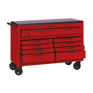 Teng 9 Drawer 8 Series 53" Wagon Black TCW809NBK Six 75Mm Deep Drawers, Two 150Mm Deep And One 124Mm Deep Full Width Drawer For Storing Large Items
Each Regular Width Drawer Is Suitable For Holding 4 Tengtools Tt Trays Plus A Ttx Tray
The Full Width Drawer Is Suitable For Holding 8 Tengtools Tt Trays Plus 2 Ttx Trays
Supplied With An Eva Mat In Each Drawer
Drawers Have Ball Bearing Slides For A Smoother And More Reliable Opening And Closing Action
Supplied With A Wooden Top Plate To Create A Hard Wearing Work Surface
Use With The Tengtools Get Organised System To Build Your Ultimate Tool Kit
