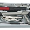 Teng 9 Pc General Tool Kit Tc-Tray TTPS09 A Selection Of Tools To Compliment Any Tool Kit
Includes Measuring, Striking And Cutting Tools As Well As An Adjustable Wrench And Power Grip Pliers