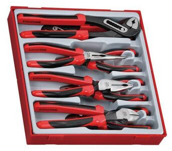 Teng 9 Pc Mega Bite Plier Set Tpr Handles Tc-Tray TTD441-T Tpr Grip For A More Secure And Comfortable Grip
All The Most Commonly Used Pliers In One Set
Supplied In The Unique Tengtools Double Width Tc Tray