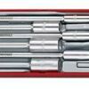 Teng 9 Pc T-Bar Socket Set Tc-Tray TTXTB09 Extra Long Socket Set
3/8" Drive Extra Long Sockets For Use In Hard To Reach Places
T Bar With The Tengtools T-Hd Handle For More Comfortable Use