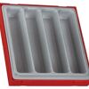 Teng Add On Double Tc-Tray With 4 Compartments TTD00 Storage Tray With 4 Compartments
Ideal For Storing Small Components And Consumables
Removable Lid And Dove Tail Joints