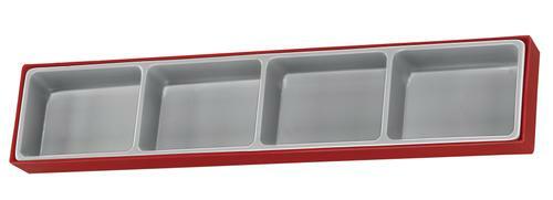 Teng Add On Ttx Tray With 4 Compartments TTX02 Storage Tray With 4 Compartments
Ideal For Storing Additional Tools, Components And Consumables