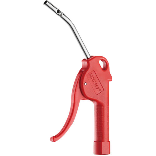 Teng Air Blow Gun 100Mm ARB03 Pistol Grip With 1/4" Air Inlet
Suitable For Left Or Right Handed Use
Low Effort Trigger Mechanism For Easier Operation
Metal Thread Insert For Reliability
Hole In The Handle For Hanging Or For Use With A Fall Protection Wire