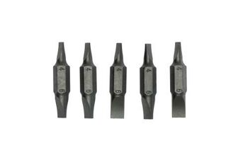 Teng Bit 4 X 6Mm Flat Double Ended 5Pcs FTF32406005 Designed For Use With Slotted Type Screws And Fastenings
Ideal For Use With Rechargeable And Electric Screwdrivers
Designed And Manufactured To Din Iso 1173 & Din Iso 2380