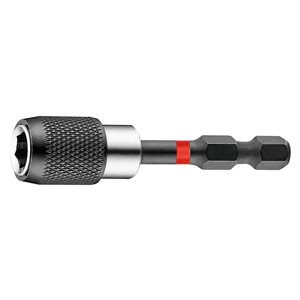 Teng Bit Holder Quick Chuck Impact 60Mm QCI14 S2 Stainless Steel For Use With 1/4" Hex Drive Impact Bits
Overall Length 60Mm To Reach In To Hard To Reach Places
Quick Chuck Bit Holder For Quick And Easy Changing Between Bits
Designed For Higher Torsion