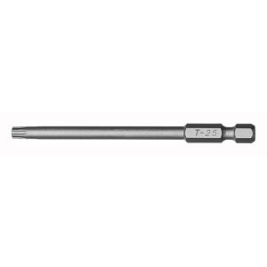 Teng Bits Tx25 89Mm TX8902501 For Use With 1/4" Hex Drive Bit Holders And Accessories
Designed For Use With Fastenings With An Internal Tx Type Hole
Designed And Manufactured To Din Iso 1173