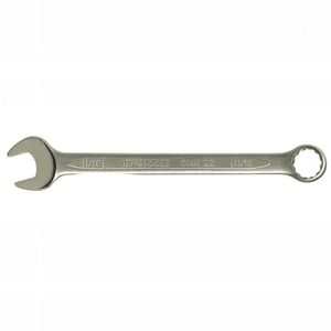 Teng Combination Spanner 1-1/16" 600134 A Ring And Open Ended Spanner Combined With The Same Size Opening At Each End
Off Set At 15° For Easier Use On Flat Surfaces
Tengtools Hip Grip Design For Contact With The Flat Side Of The Fastening
Chrome Vanadium Satin Finish
Designed And Manufactured To Din3113A