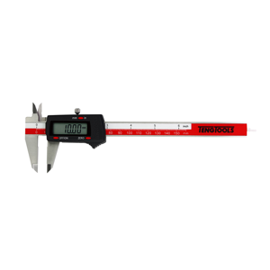 Teng Digital Caliper 150Mm CALD150 4 Function Caliper To Measure Height, Width, Depth And Step
Adjustable Between Mm And Inches
Reset Button And Zero Set In Any Position
Automatic Switch Off To Conserve Batteries
0.01Mm Reading Scale With 8Mm High Figures
Uses Cr2032 Batteries (Supplied)
Supplied With A Plastic Storage Case
Designed And Manufactured To Din862
