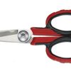 Teng Electricians Scissors 497 High Carbon Stainless Steel Blades For Accurate Cutting
Cutting Capacity Of 22Mm In Soft Materials
Bi-Material Grip For Added Comfort