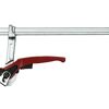 Teng F-Clamp Quick Lever 400X120Mm CMFQ40 Ratchet Lever Mechanism For High Pressure, Fast Action Clamping
The Ratchet Action Prevents Over Tightening And Resists Vibration
Ergonomic Design Lever Handle With Non Slip Release Lever