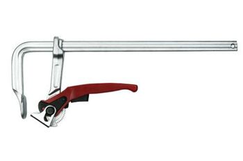 Teng F-Clamp Quick Lever 400X120Mm CMFQ40 Ratchet Lever Mechanism For High Pressure, Fast Action Clamping
The Ratchet Action Prevents Over Tightening And Resists Vibration
Ergonomic Design Lever Handle With Non Slip Release Lever