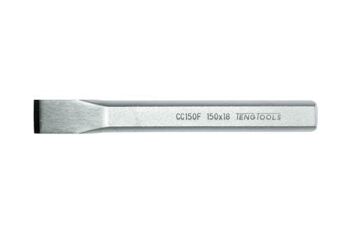 Teng Flat Cold Chisel 150 X 18Mm CC150F Special Tempered Steel Construction With Hardened 18Mm Cutting Edge For Longer Life
For Shaping, Cutting And Chipping Hard Materials Such As Metal, Stone And Concrete