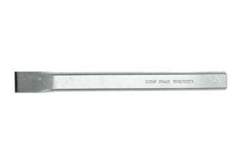 Teng Flat Cold Chisel 250 X 25Mm CC250F Special Tempered Steel Construction With Hardened 18Mm Cutting Edge For Longer Life
For Shaping, Cutting And Chipping Hard Materials Such As Metal, Stone And Concrete