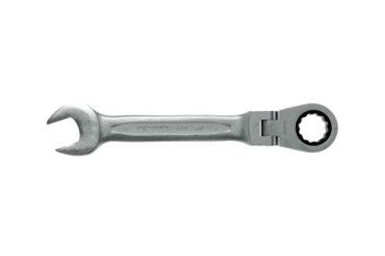 Teng Flex Ratchet Combination Spanner 14Mm 600514RF A Ratcheting Ring And Open Ended Spanner With The Same Size At Each End
Tengtools Hip Grip Design On The Ring End For Contact With The Flat Side Of The Fastening
72 Teeth Ratchet Spanners Giving A 5° Increment Between Clicks
Reversible Ratchet Mechanism
Ideal For Rapid Tightening And Loosening Of Fastenings
Chrome Vanadium Satin Finish
Designed And Manufactured To Din Iso 1711-1 And Din 3113A