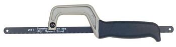 Teng Hack Saw Holder W/12" 704 Plastic With A Non Slip Handle
Suitable For Use With Any Standard 12" Hacksaw Blades
Supplied With A Tengtools 12" Hacksaw Blade
Ideal For Use As A Key Hole Saw