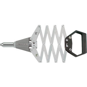 Teng Hd Lazy Tong 50R HRLT01 For Professional Use In Construction And Industrial Applications
Lazy Tongue Design And Function Gives An Increased Riveting Force
Suitable For Use In Confined Spaces
3 Jaw Sizes Included
Nose Bushes For Rivet Diameter 3.2, 4.0, 4.8, 6.0 And 6.4Mm
