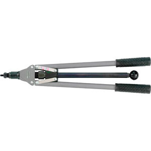 Teng Hd Long Arm Nut Riveter 65N HRLN65N For Professional Use In Construction And Industrial Applications
Two Handed Grips Gives A Much Higher Capacity
Draw Rod Compound Action For Quick Loading And Unloading
Mandrels For M5, M6, M8 And M10 Included
Supplied In A Metal Case For Storage And Safe Keeping