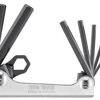 Teng Hex Key Folding 7Pc 2.5-10Mm  1471MMA Chrome Vanadium Steel With A Black Finish
Retractable Keys Held In A Fold Up Chromed Holder
Features A Fold Out Ring Connector For Use With A Safety Wire For Added Security When Working At Heights