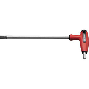 Teng Hex Key T Handle 8Mm 510608 Regular Hex End On Both Arms Giving The Ability To Apply Higher Torque
Larger Contact Zone With The Fastening Reduces Wear Inside Hexagon Socket Screws
Manufactured In Chrome Molybdenum For Extra Strength
Ergonomically Designed Bi-Material Handle For Easy Use With Higher Torque
Hole In The Handle For Hanging Or For Use With A Fall Protection Wire