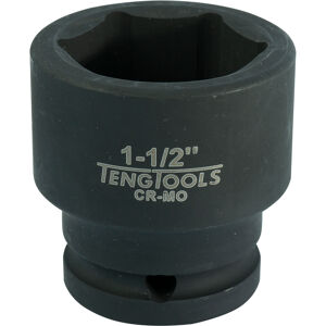 Teng Impact Socket 3/4 Inch Dr 1-1/2In 940148 Din Standard Design For Use With A Retaining Pin And Ring
Chrome Molybdenum For Use With Power Tools
Black Phosphate Finish For Easy Identification As An Impact Socket Accessory
Ring And Pin Fixing Hole On The Female End To Secure The Socket To The Air Gun
Supplied With A Metal Socket Clip For Use With A Socket Rail