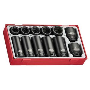 Teng Impact Socket Set 1/2In Drive 12 Pcs TT9212 Din Standard Design For Use With A Retaining Pin And Ring
Chrome Molybdenum For Use With Power Tools
O-Rings & Pins Included
Designed And Manufactured To Din3129