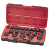 Teng Impact Socket Set 3/4In Drive Af 23Pcs T9423AF 3/4” Drive
21 Regular Imperial Sockets From 1-11/16” To 2”
Retaining Pin And Ring Included
Made Of Chrome Molybdenum (Cr-Mo)
For Use With Power Tools
Supplied In A Robust Blow Moulded Box
Designed And Manufactured To Din3129