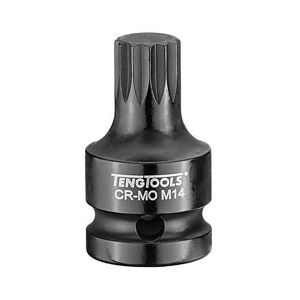 Teng Impact Socket Xzn 1/2 In Dr 14 X 43Mm 921814 Din Standard Design For Use With A Retaining Pin And Ring
Chrome Molybdenum For Use With Power Tools
Black Phosphate Finish For Easy Identification As An Impact Socket Accessory
Ring And Pin Fixing Hole On The Female End To Secure The Socket
Designed For Use With Fastenings With A Multi Point Xzn Type Hole
Supplied With A Metal Socket Clip For Use With A Socket Rail